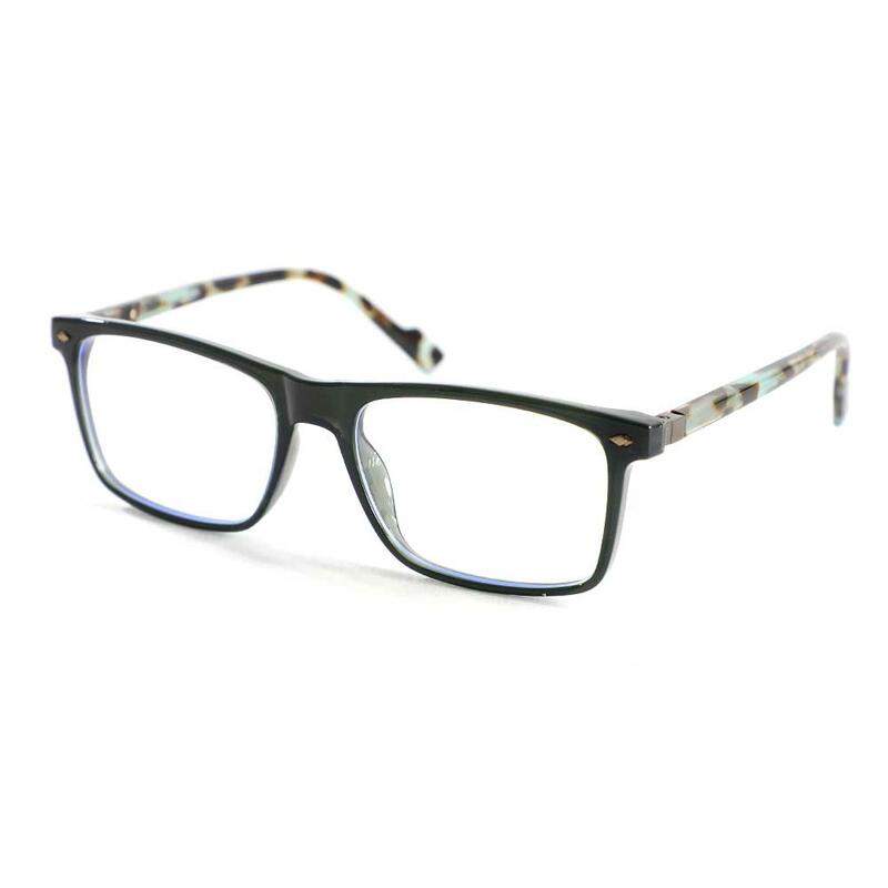 Lunettes de Vue Gresham Rectangle Noir 