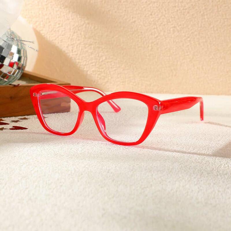 Belloc Cat Eye Rote Brille