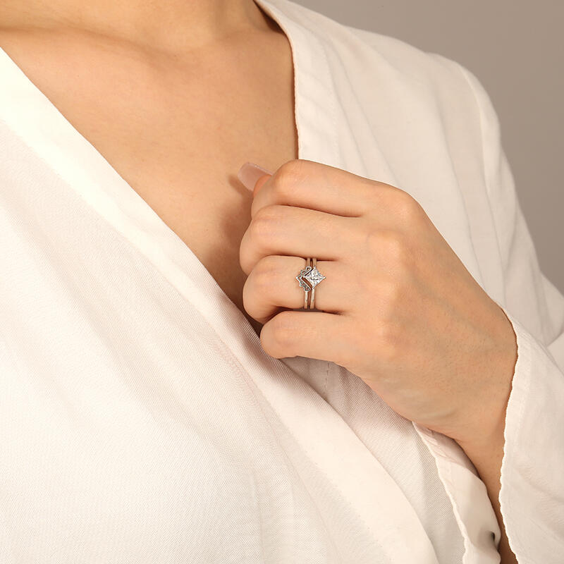 "My Joy In Life" Stackable Dainty Ring