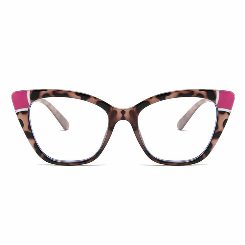 Xenia Cat Eye Pink Tortoise Glasses