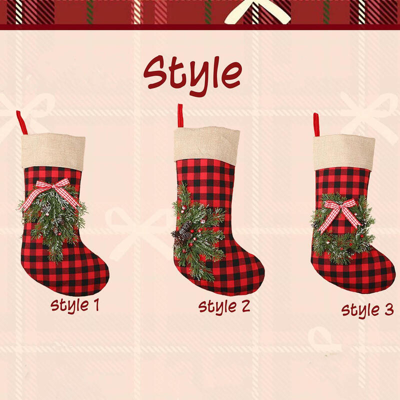 Personalized Christmas Stockings Custom Embroidered Name Gift for Family
