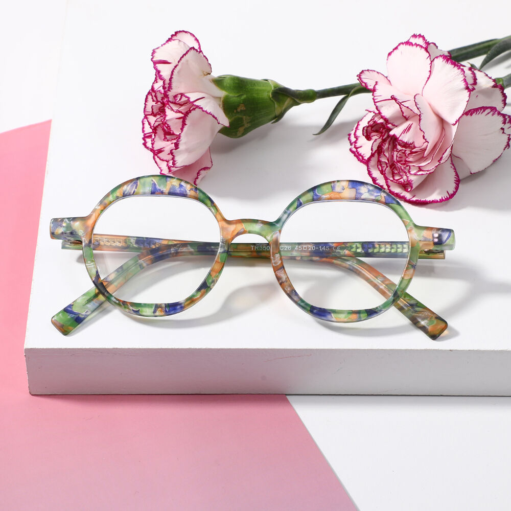 Yerk Round Yellow Glasses