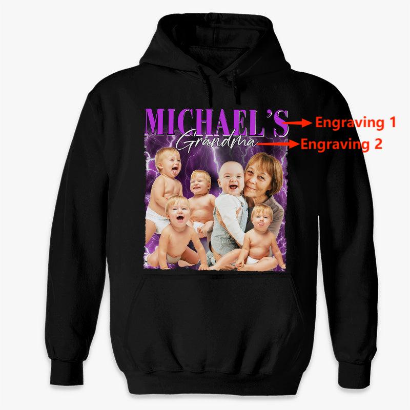 Personalized Hoodie with Custom Photos of Mom's Love Unique Style Meaningful Gift for Mother's Day