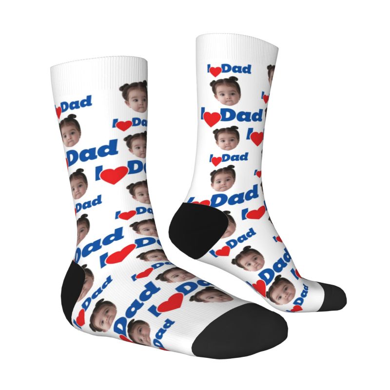 Customized Socks with Photos of Lovely Children
