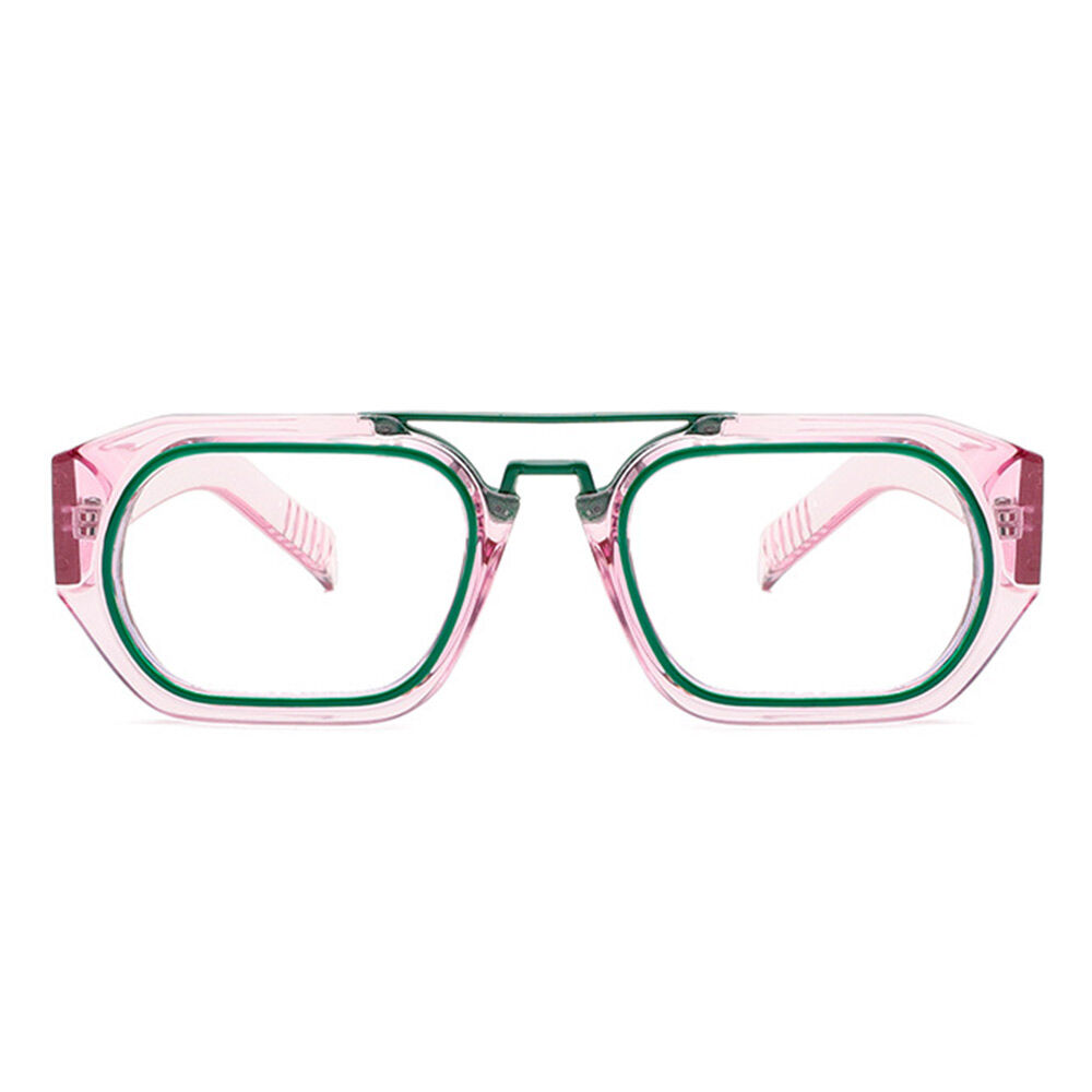 Elvis Aviator Purple Glasses