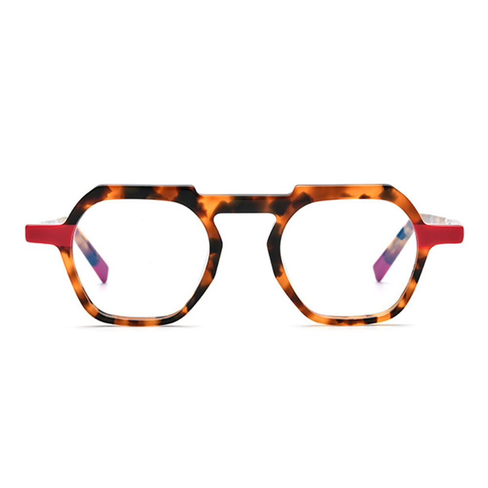 Conidi Geometrische Rote Schildkröte Brille