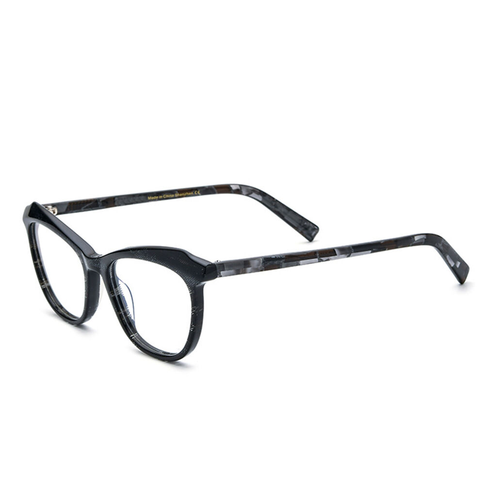 Augusta Cat Eye Black Glasses