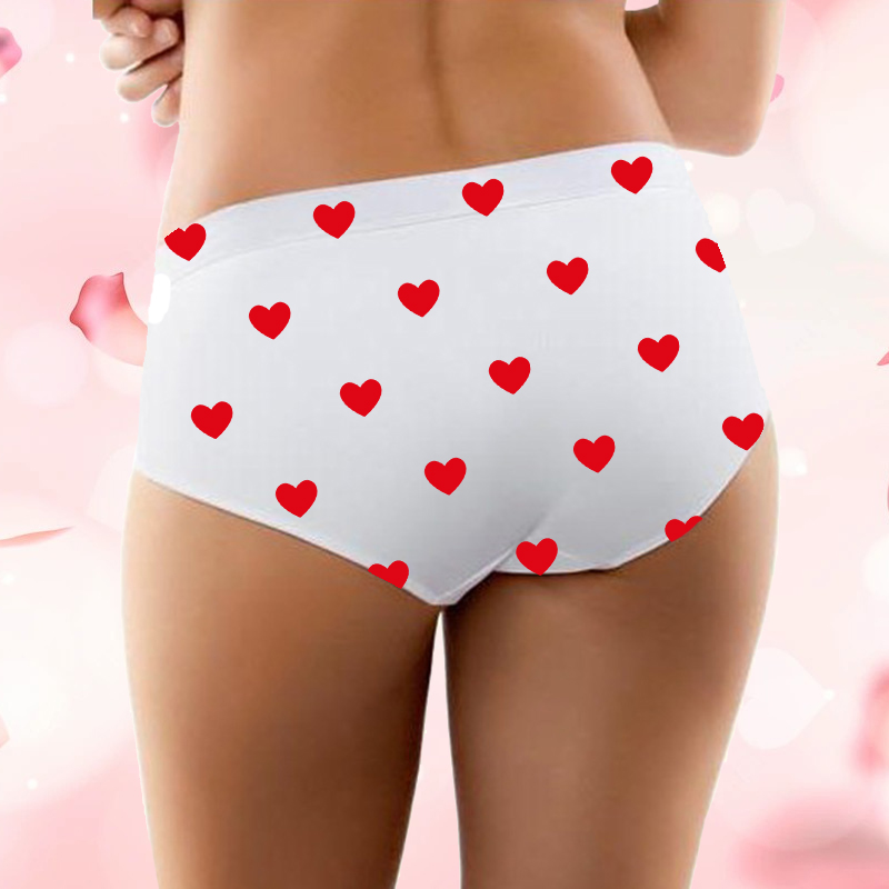 Personalized Picture Women's Underwear Cute Present for Girlfriend