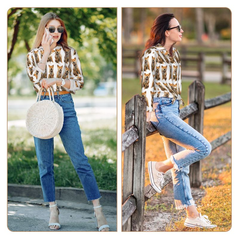 Personalized Pajamas Custom Pet Full Body Photo Arrangement Pattern Design Funny Gift for Pet Lovers