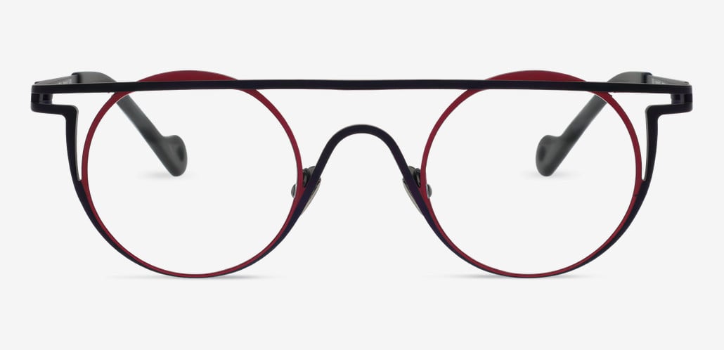 Fraser Purple Round Glasses