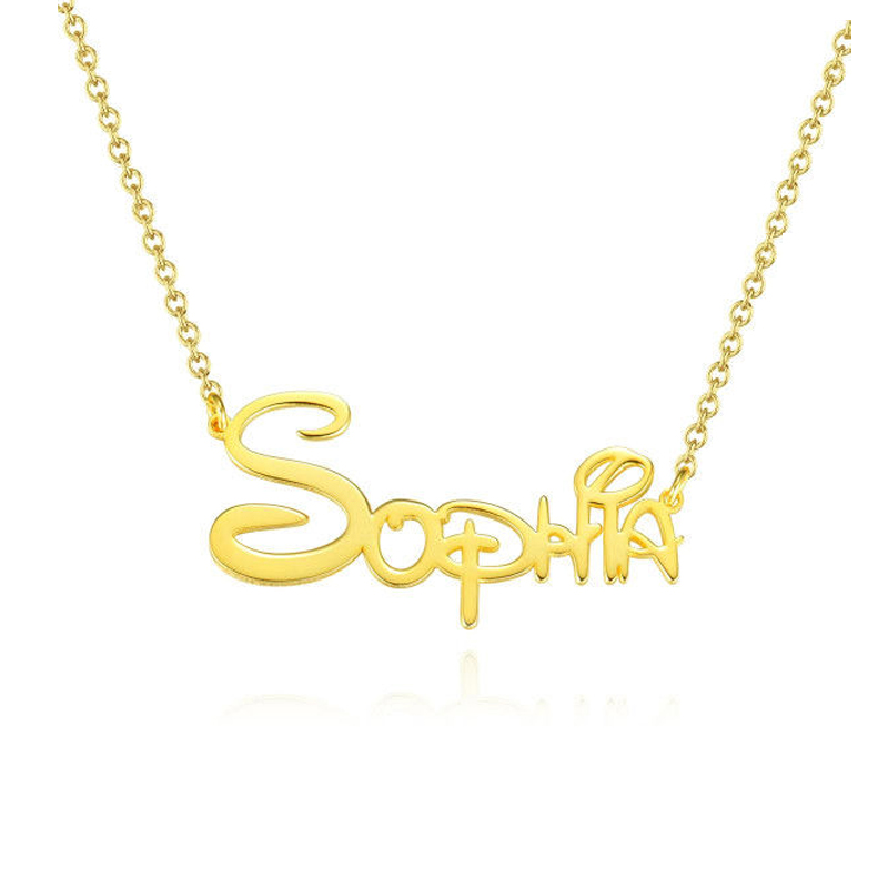 "As Unique As You" Personalized Name Necklace