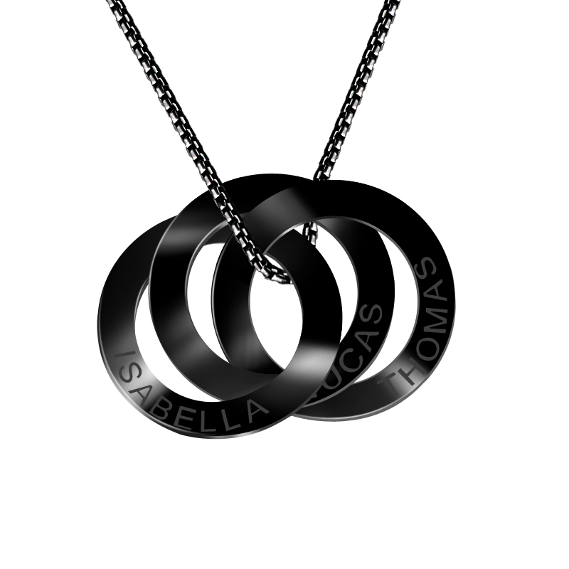 "One of a Kind" Personalized Circle Necklace