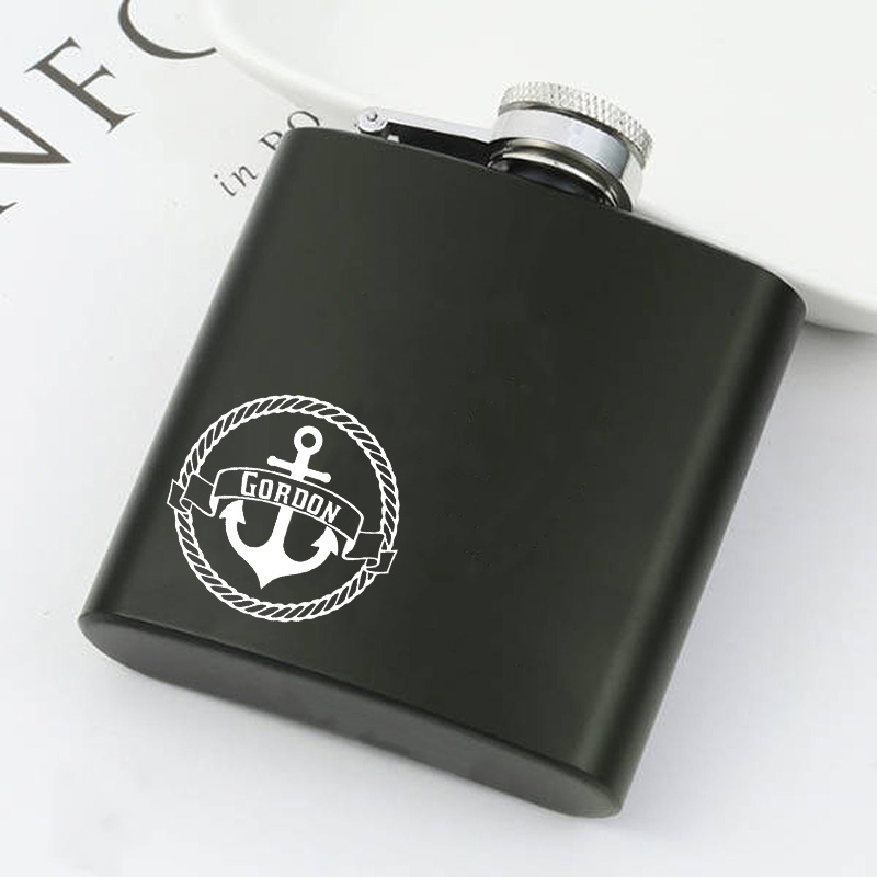 名入れ スキットル ステンレス ウイスキーボトル カスタマイズ