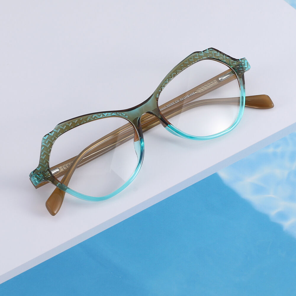 Occhiali da Vista Bentham Cat Eye Marrone 