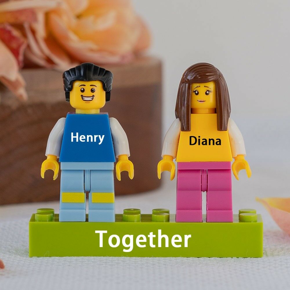 カスタマイズ 名入れ 文字入れ ミニフィグ フィギュア