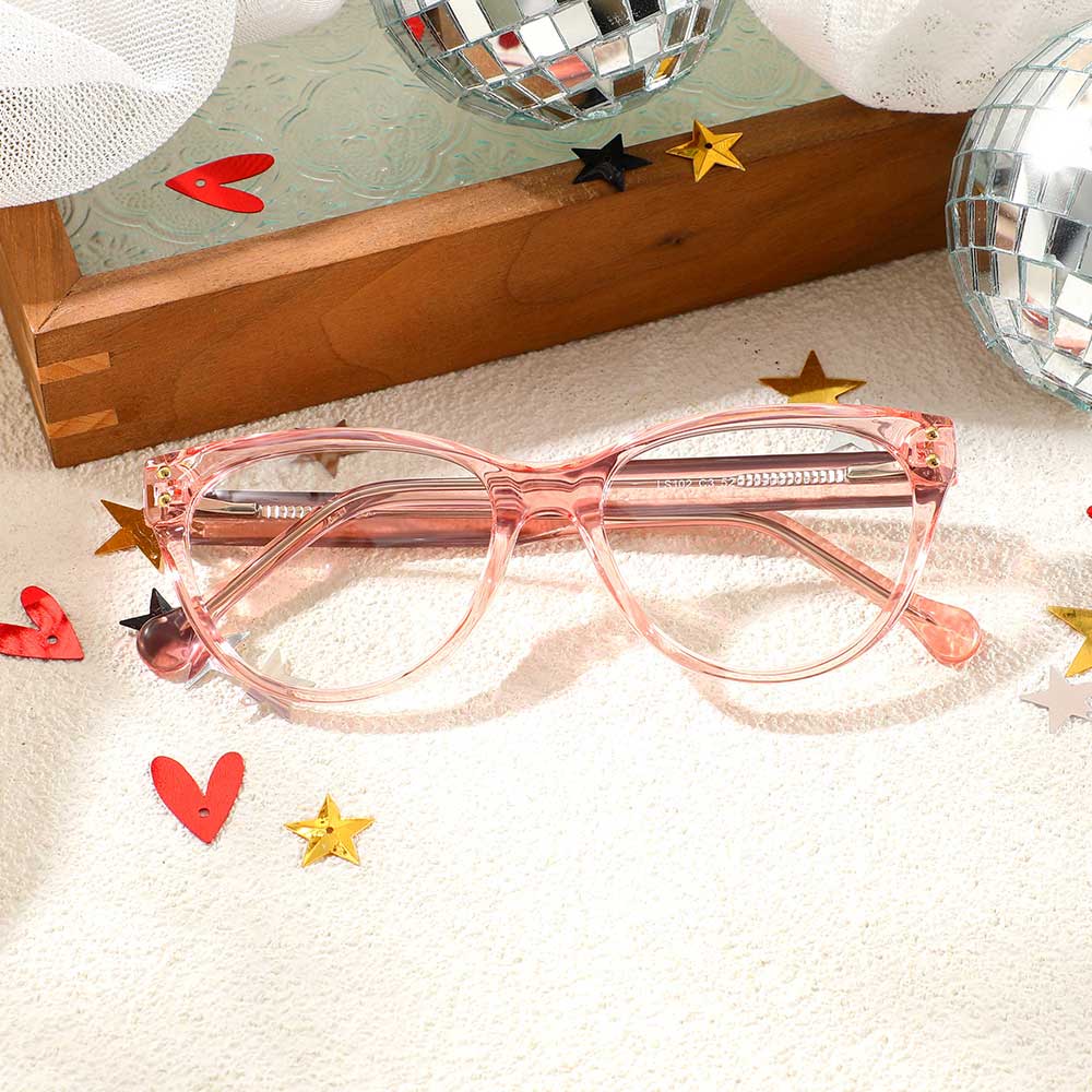 Occhiali da Vista Bessemer Cat Eye Rosa 