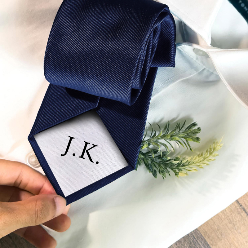 Custom Letter Tie Funny Gift for Husband
