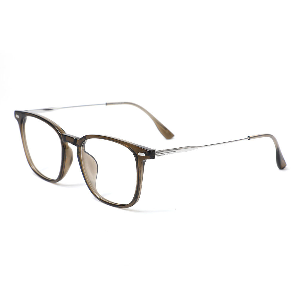 Philip Square Brown Glasses