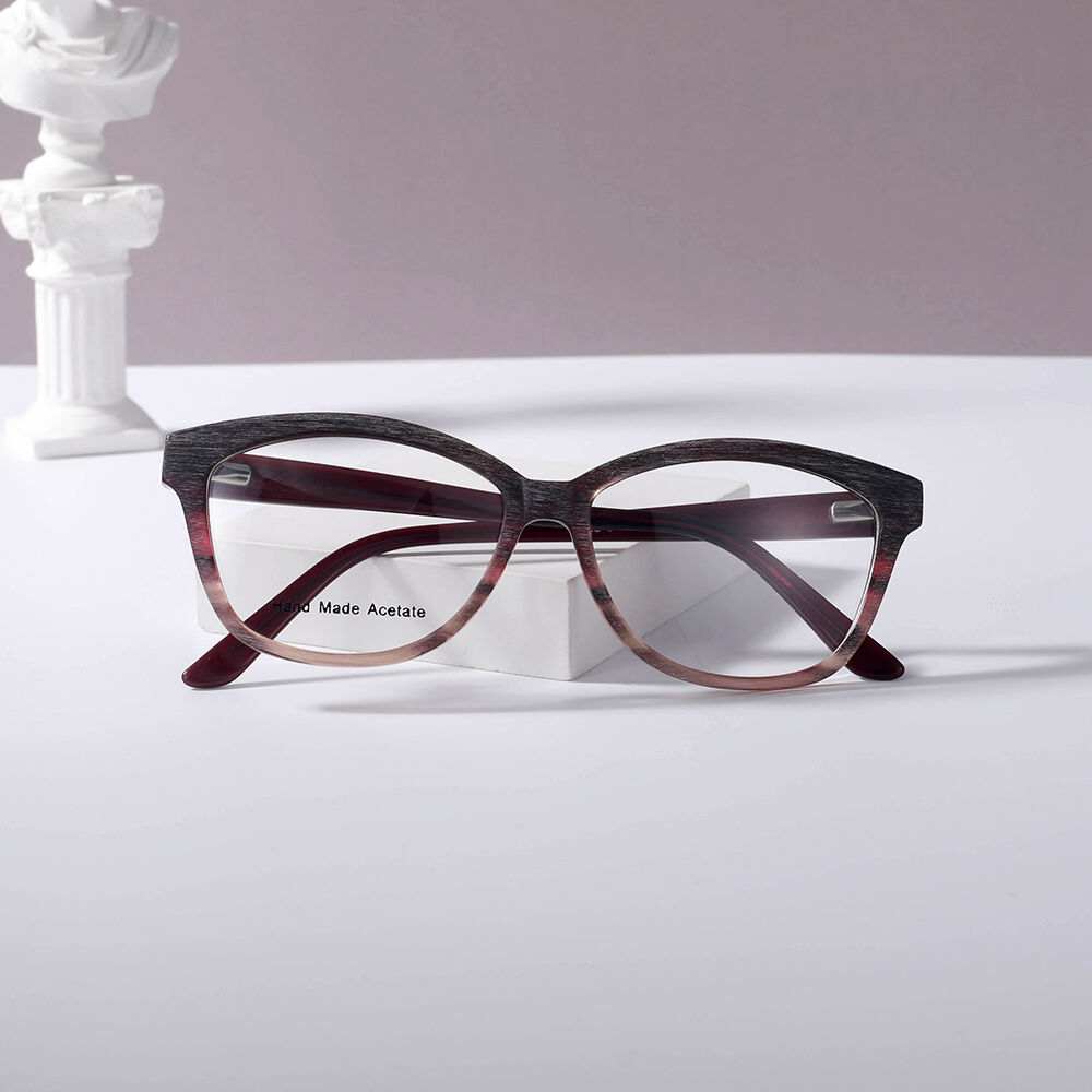 Lunettes de Vue Amity Papillon Brun Écaille