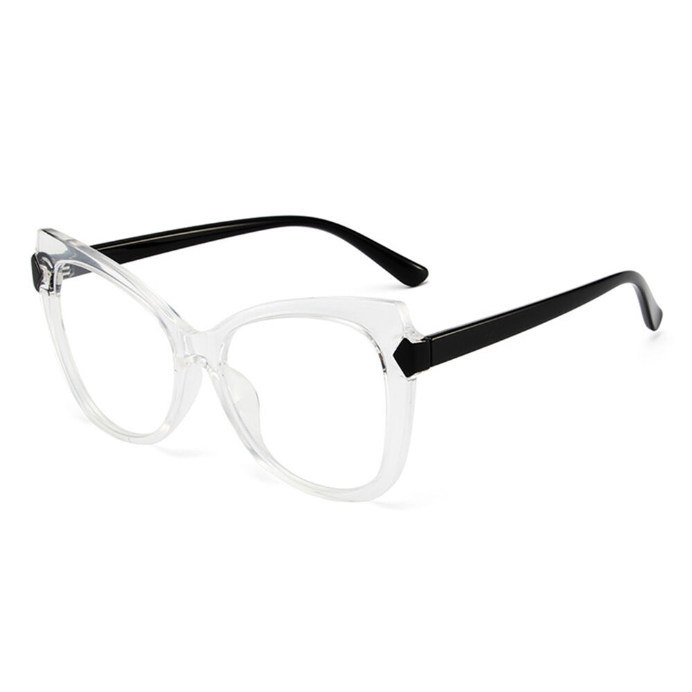 Isabella Cat Eye Clear Glasses