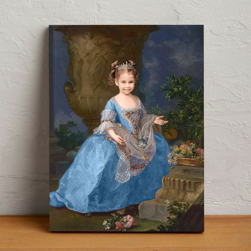 Niestandardowe zdjęcie głowy Renesansowy portret królewski Najlepszy prezent na urodziny