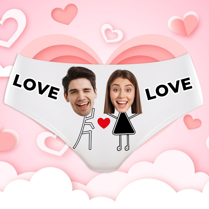 Intimo da donna con foto personalizzata, regalo sorprendente per San Valentino