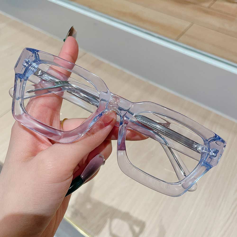 Eugene Quadratische Klare Brille