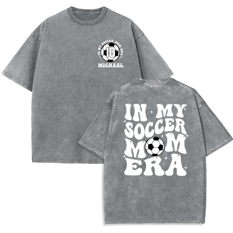 Personalisierte gewaschenes T-Shirt Design Attraktives Geschenk für Sportliebhaber