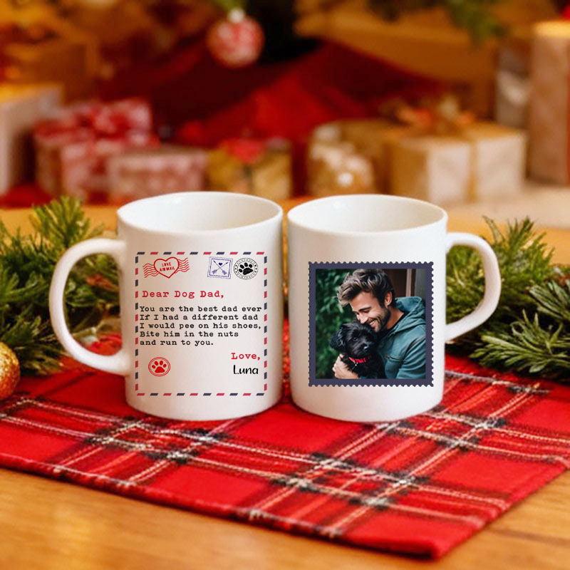 Mug personnalisé avec nom personnalisé Cadeau créatif pour les amoureux des animaux