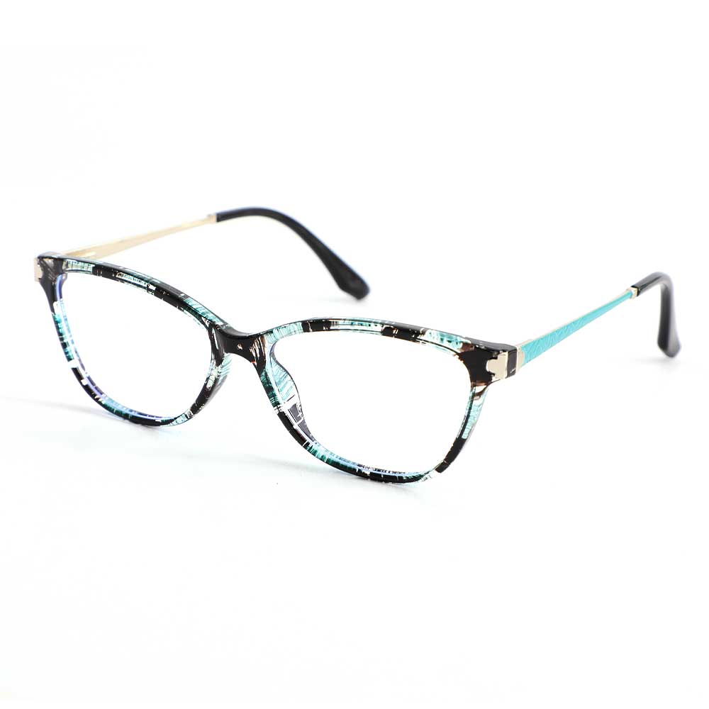 Joshua Rechteckige Grüne Brille