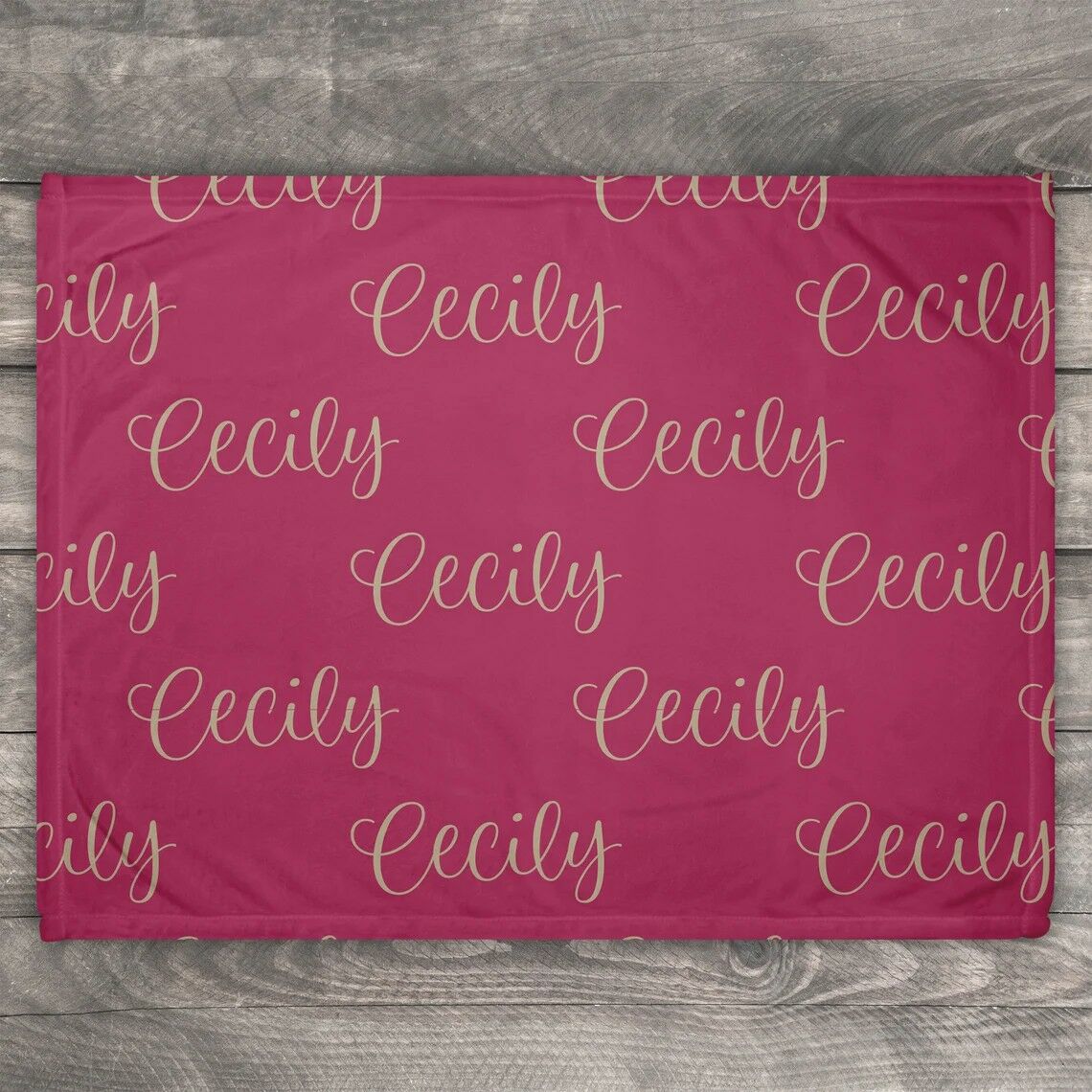 オリジナル 名入れ ブランケット