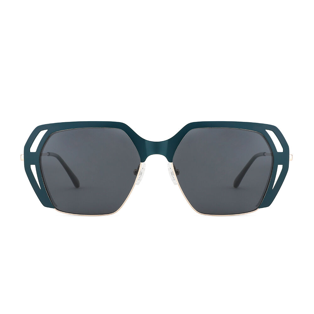 Lunettes de Soleil Transform Géométrie Vert