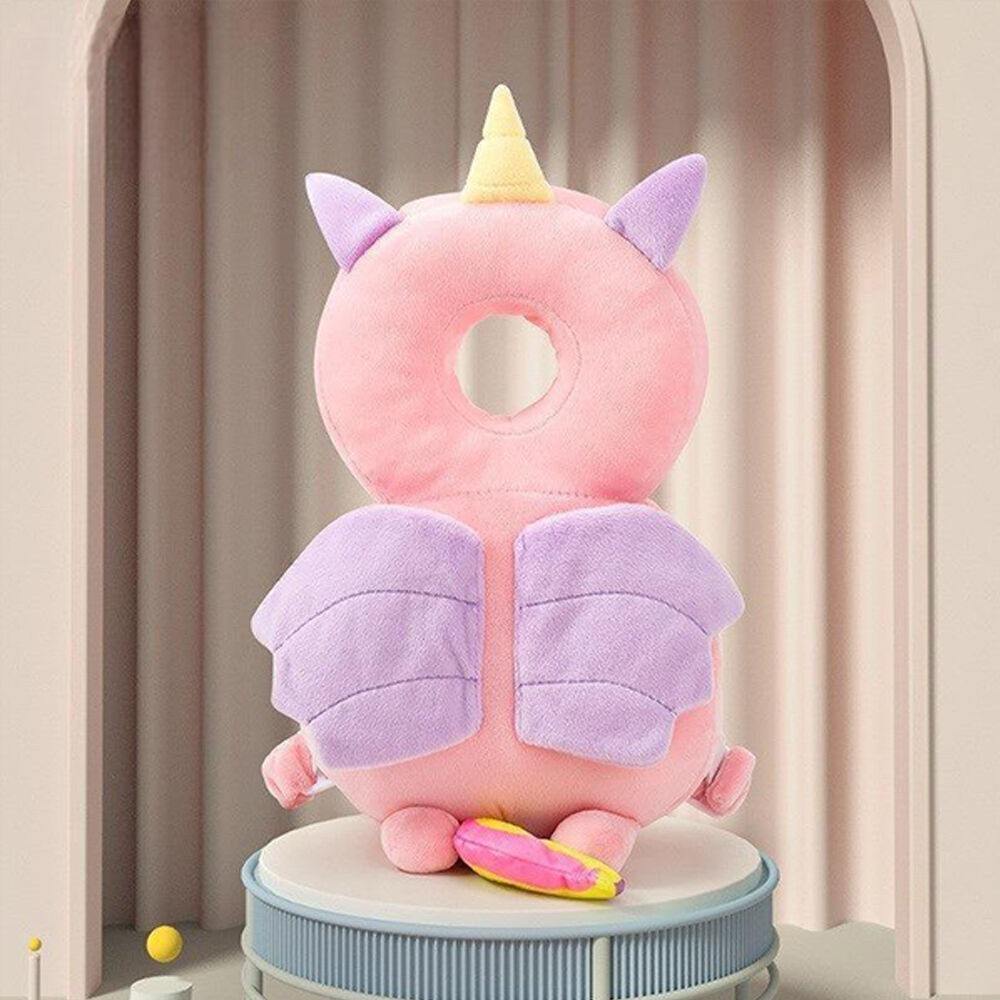 Almohada anticaída para bebés y niños pequeños, almohadilla protectora para la cabeza, mochila protectora