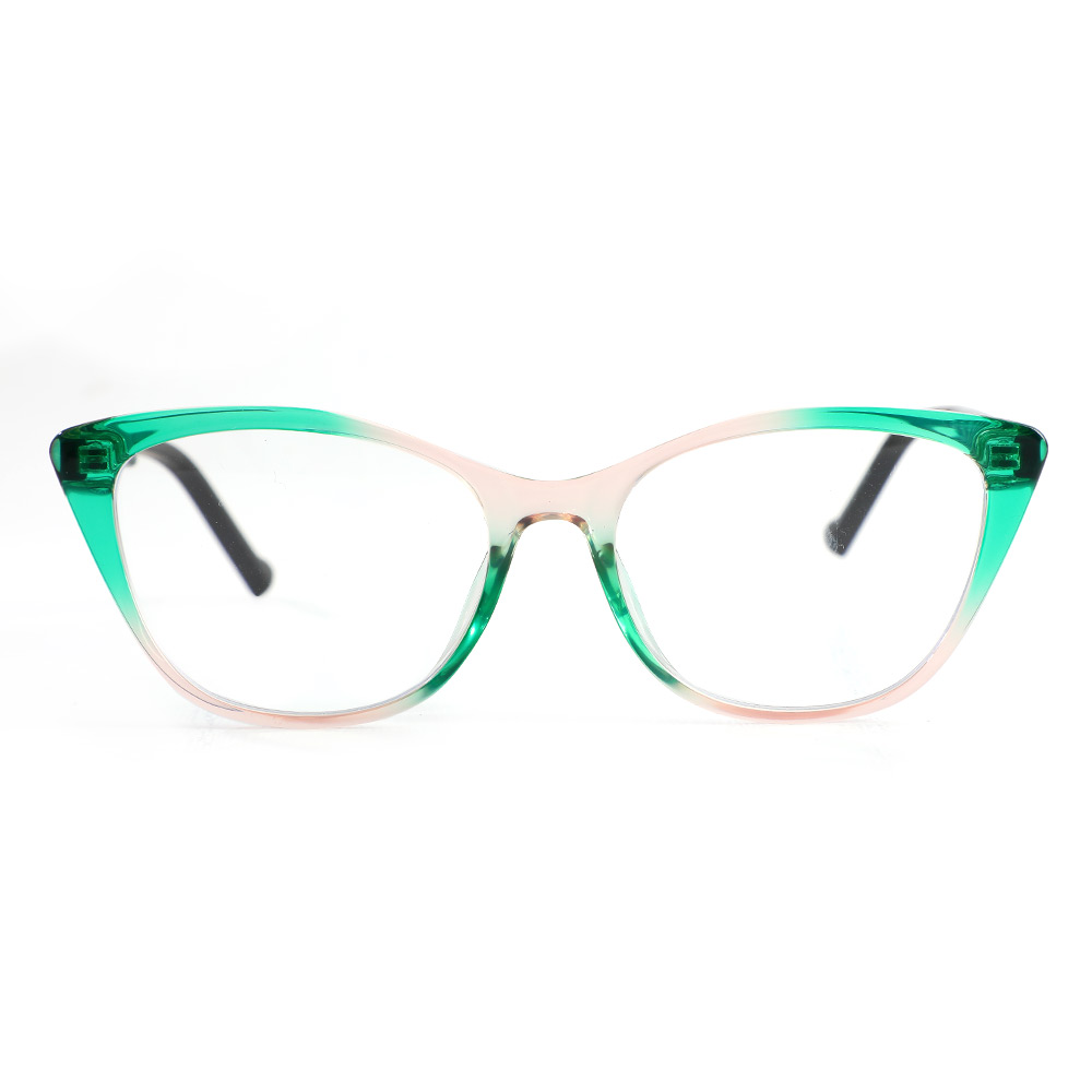 Minnie Cat Eye Grüne Brille