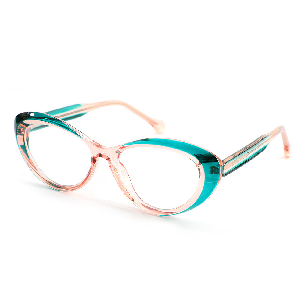 Vogt Cat Eye Grüne Brille
