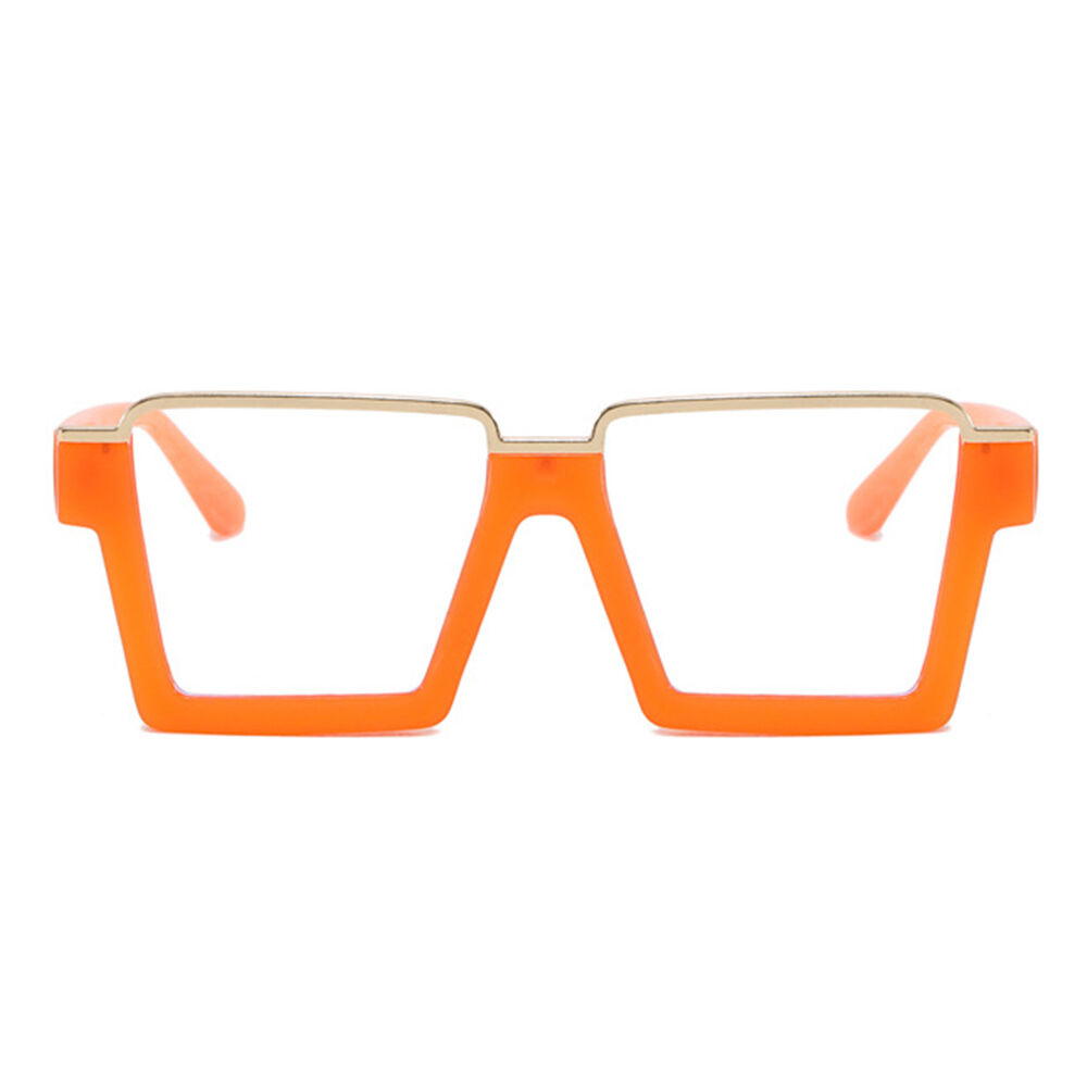 Lunettes de Vue Une Carré Orange