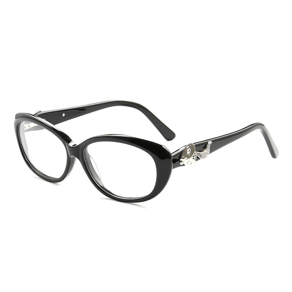 Emmi Cat Eye Black Glasses