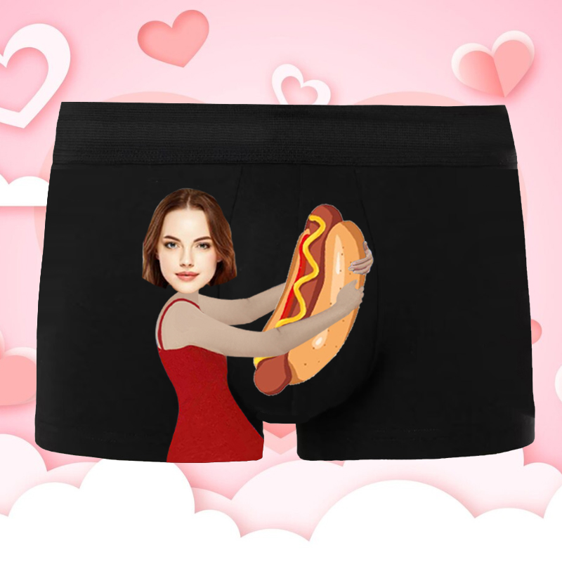 顔写真 似顔絵 男性用 下着 パンツ カスタマイズ