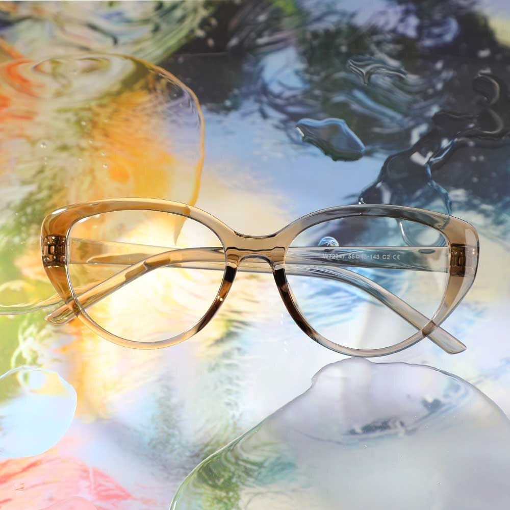 Lunettes de Vue Audrey Cat Eye Champagne