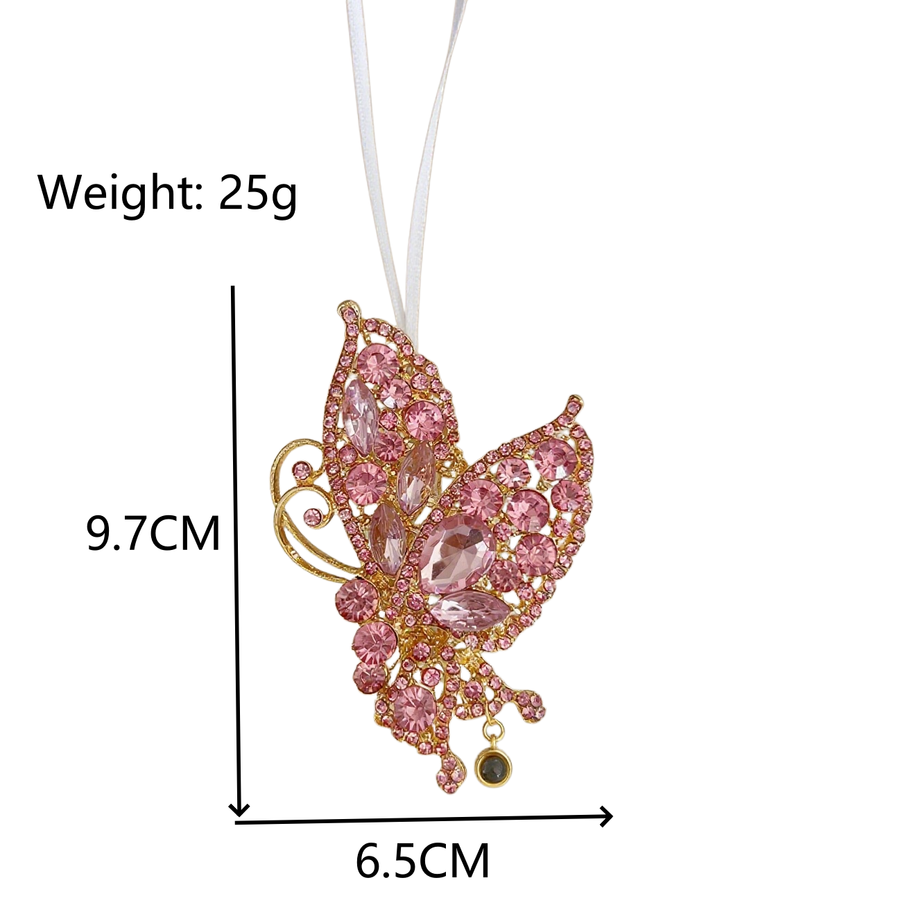 Adornos colgantes con proyección de mariposas personalizados, decoración navideña con foto personalizada