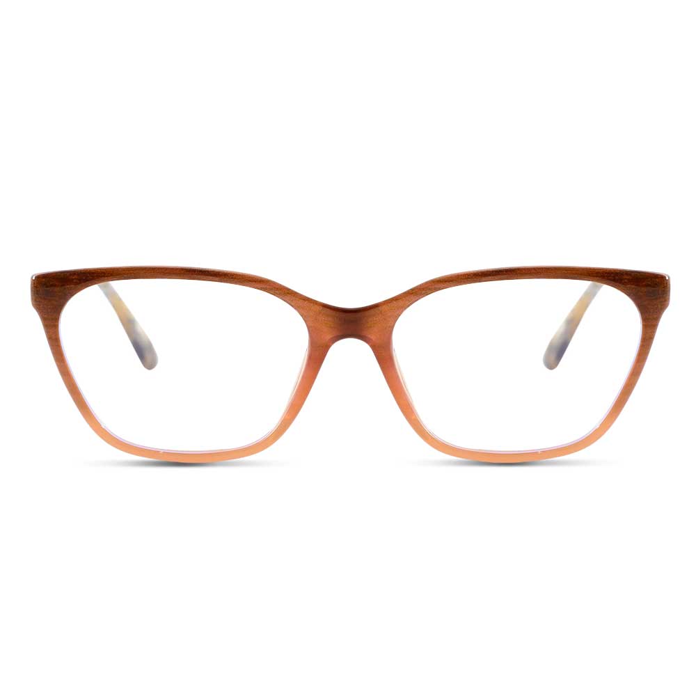 Occhiali da Vista Dora Cat Eye Marrone 