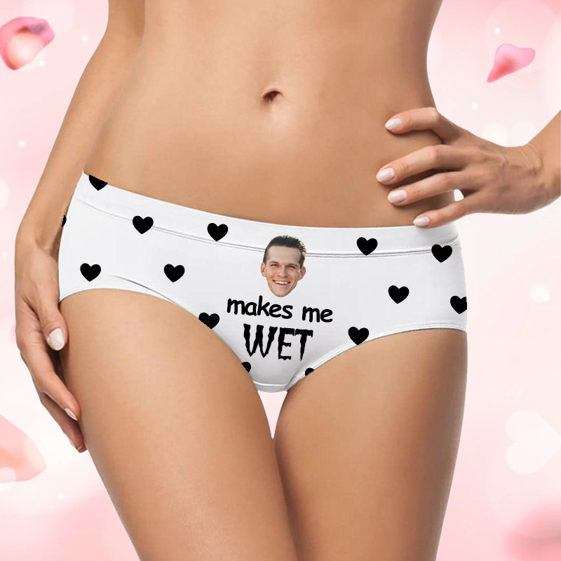 Personalized Picture Women's Underwear Cool Valentine's Day Gift