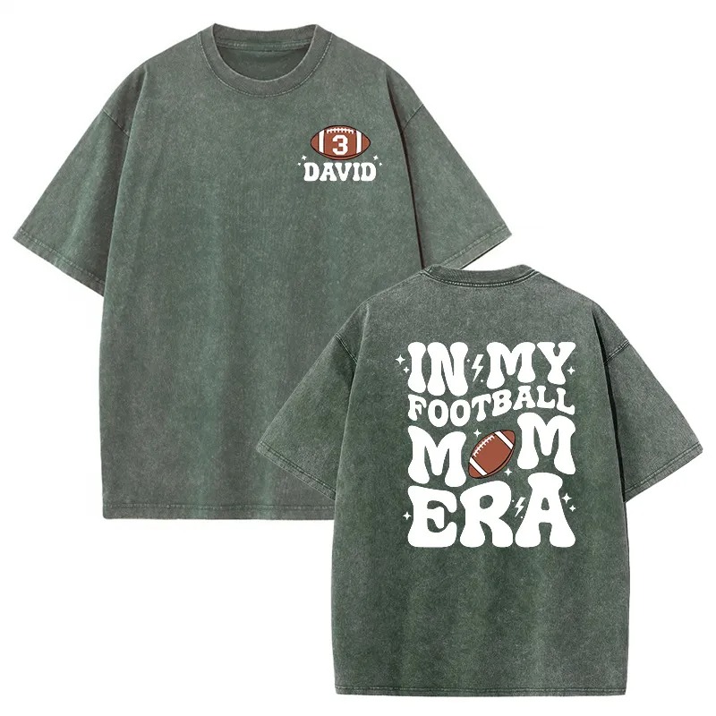 Personalisierte gewaschenes T-Shirt Attraktives Geschenk für Sportliebhaber