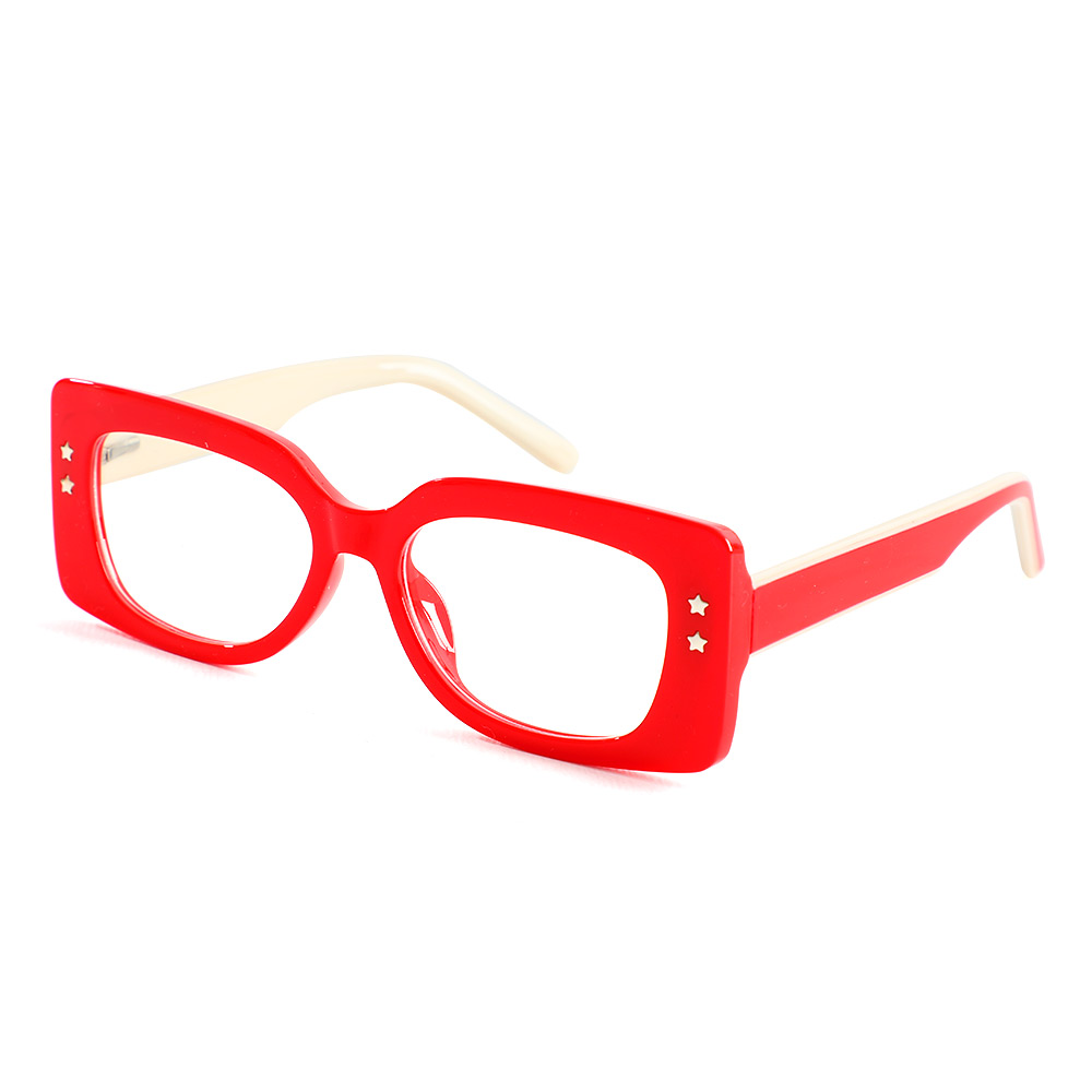 Occhiali da Vista Huggins Quadrato Rosso 