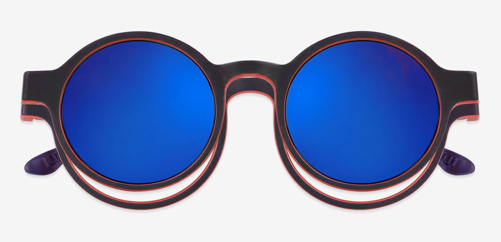 Dubois Lunettes Rondes Bleues