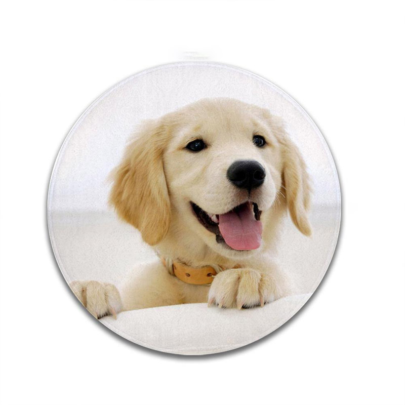 Custom Photo Floor Mats Round Shape Doormat