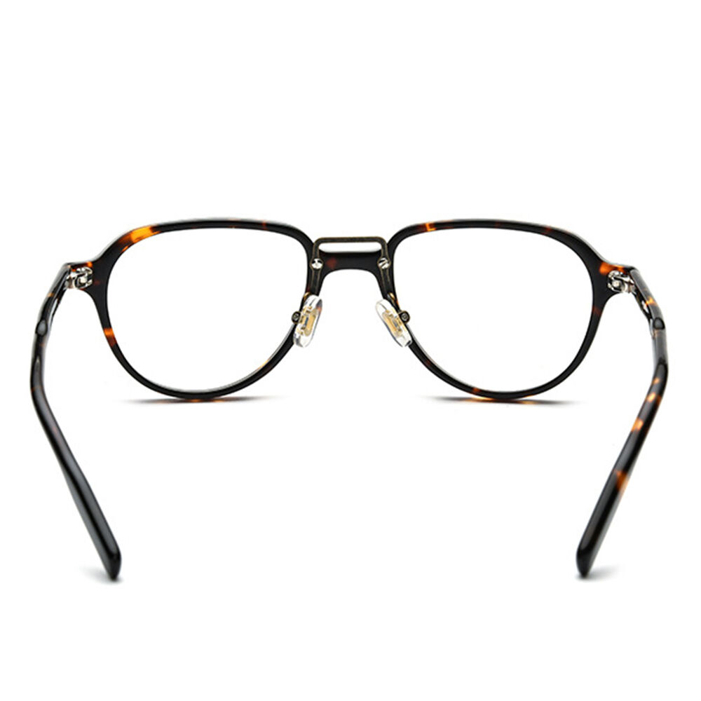 Prasil Oval Tortoise Glasses