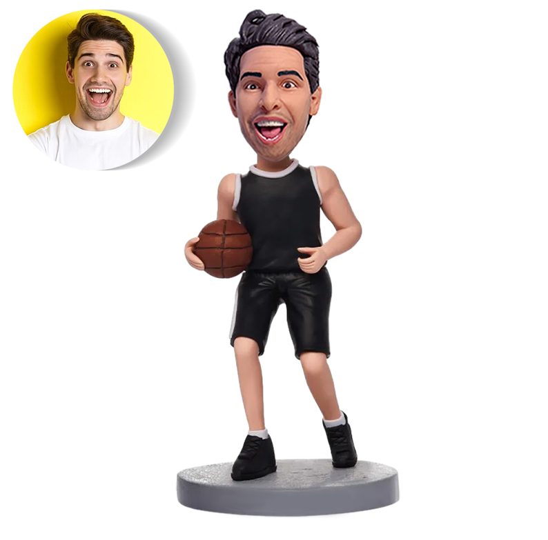 Personalized Bobblehead Gift for Basketball Lovers
