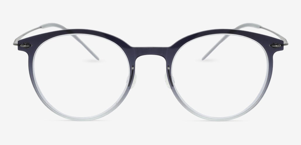 Jordan Blue Round Glasses