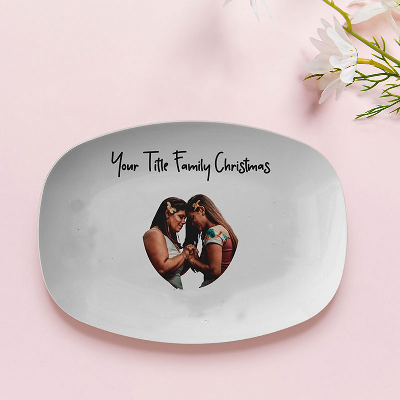 Personalizowana tabliczka z tekstem i zdjęciem dla najlepszego przyjaciela